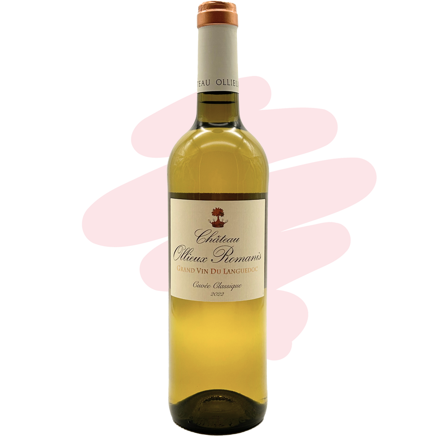 Cuvée Classique blanc Château Ollieux Romanis BIO